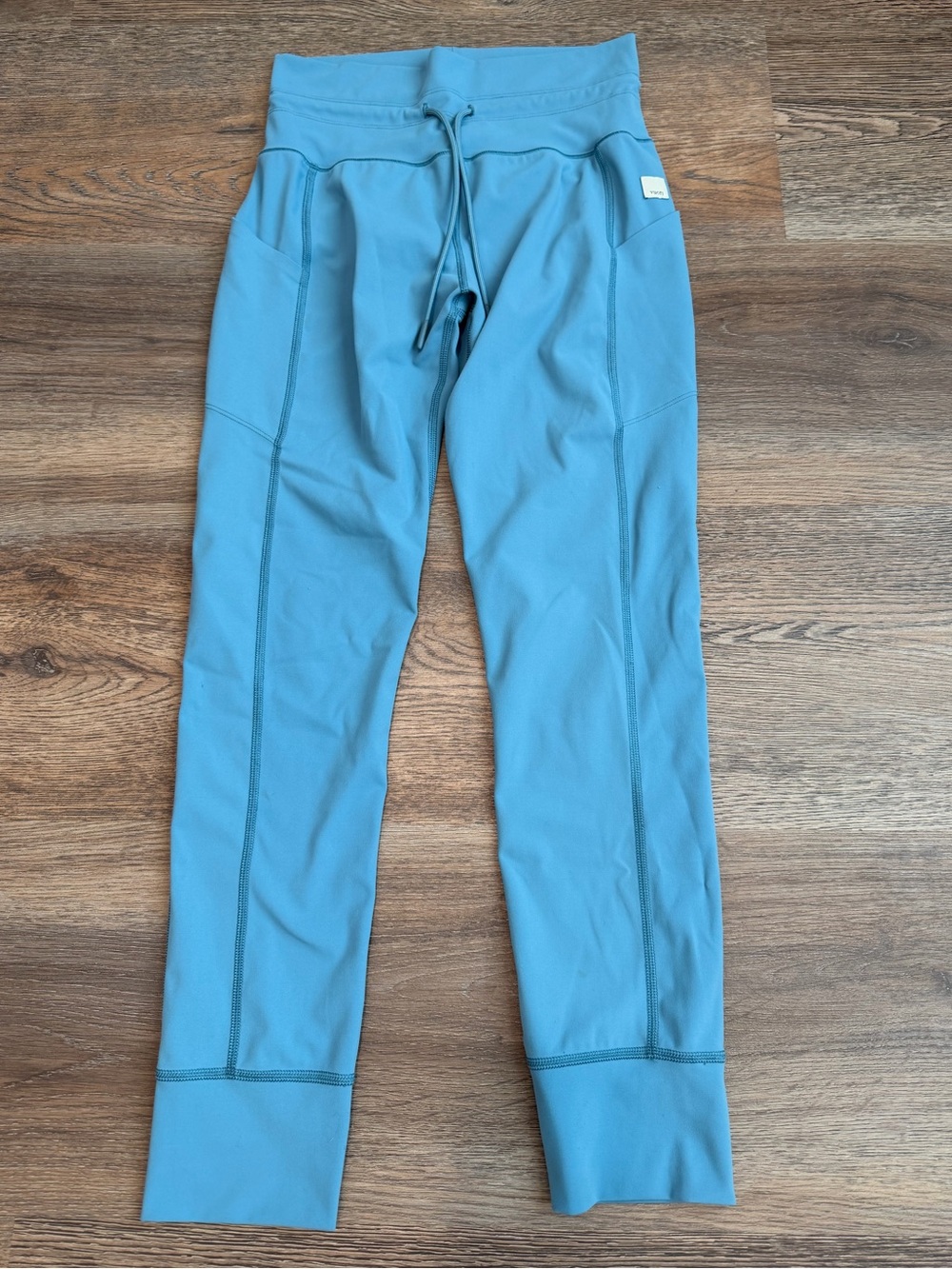 Vuori Daily Pocket Legging Blue High-Rise Jogger Style Leggings Size Small